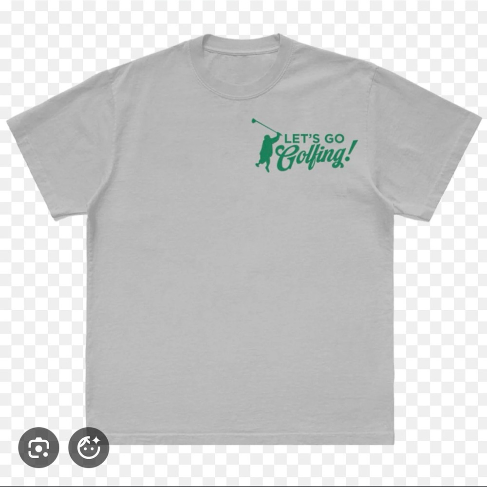 Let's Go Golfing Gray T-Shirt